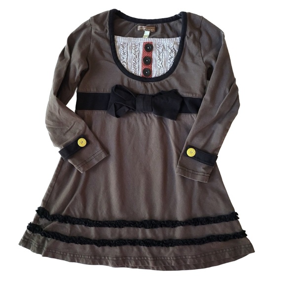 Matilda Jane Other - Matilda Jane Tuxedo Betty Dress Girls Collection